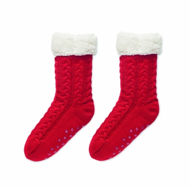 Logo trade promotional merchandise picture of: Pair of slipper sock M